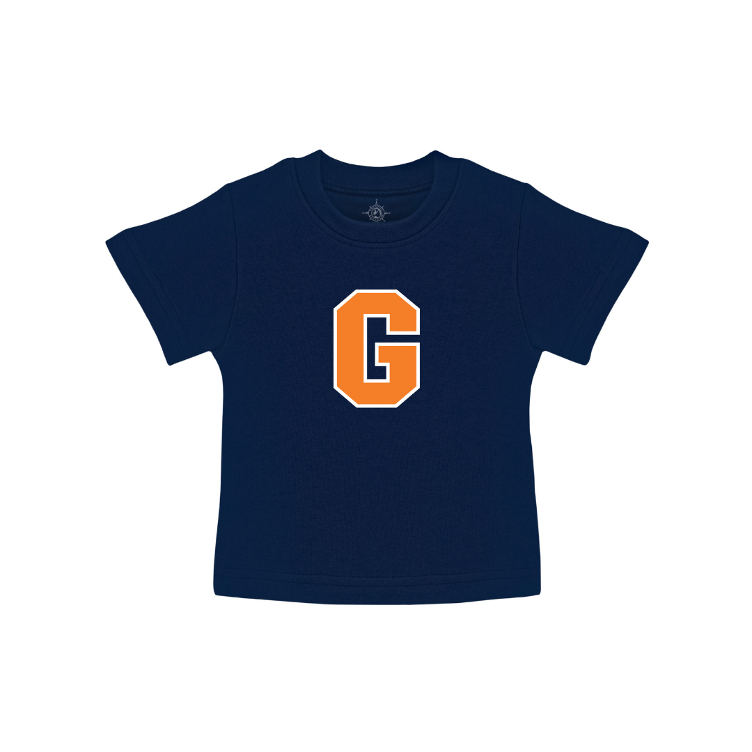 Gettysburg College Block G Infant Short Sleeve Tee