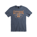 Gettysburg College Distressed Heather Navy Soft Style Short Sleeve Tee