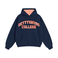 Gettysburg College Embroidered Gingham Hoodie