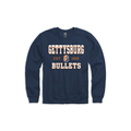Gettysburg College Bullets Split G Crewneck Sweatshirt