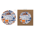 Gettysburg College Julia Gash Round Stone Coaster 2 Pack