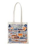 Gettysburg College Julia Gash Canvas Slim Tote Bag