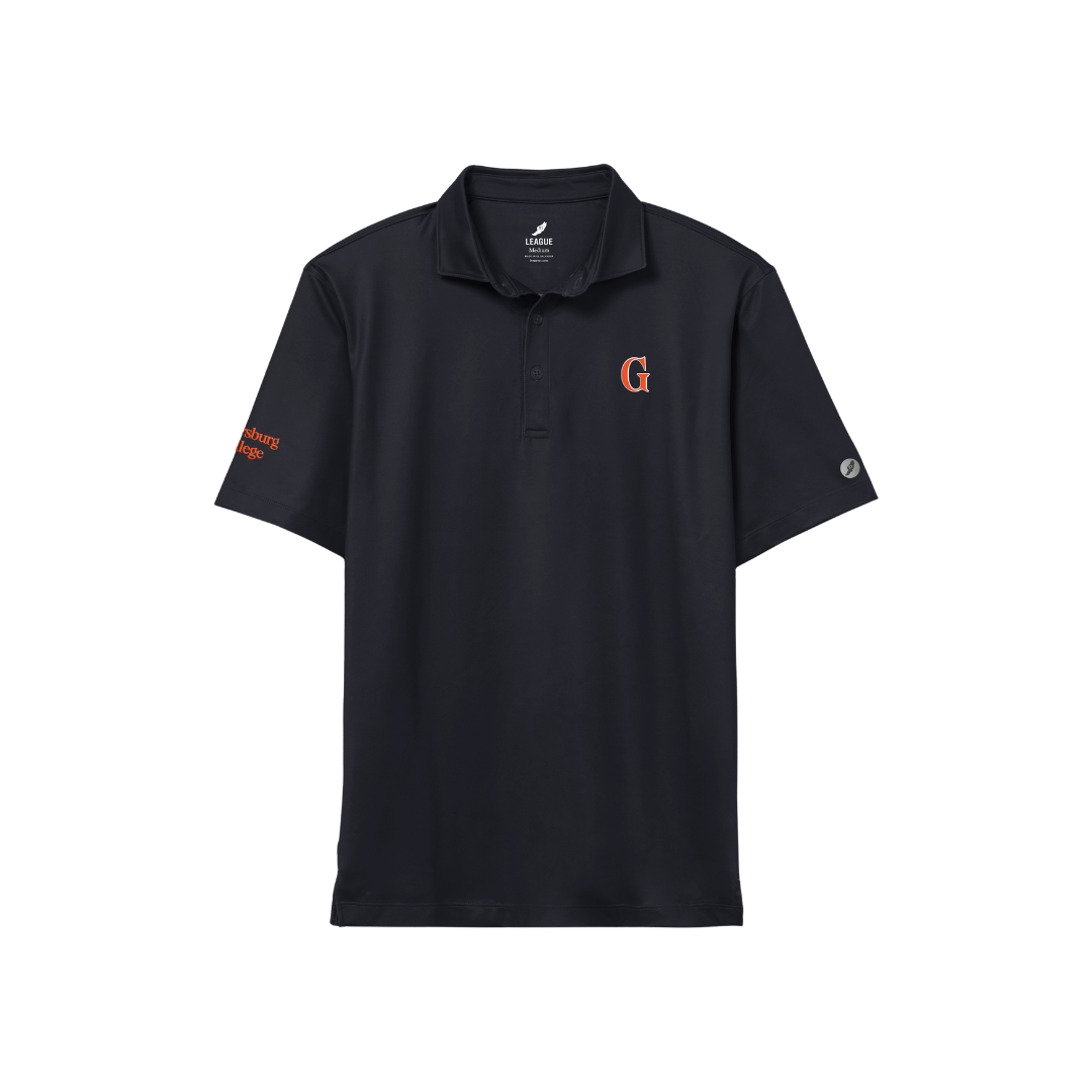 League Gettysburg College Men's Embroidered G Polo Shirt