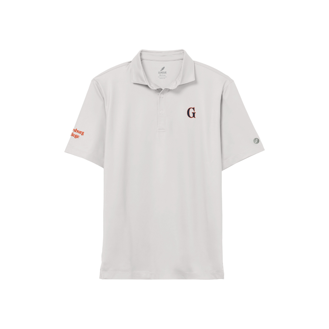 League Gettysburg College Men's Embroidered G Polo Shirt
