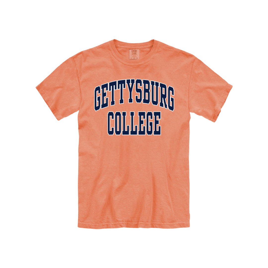 Gettysburg College Comfort Colors Short Sleeve Tee