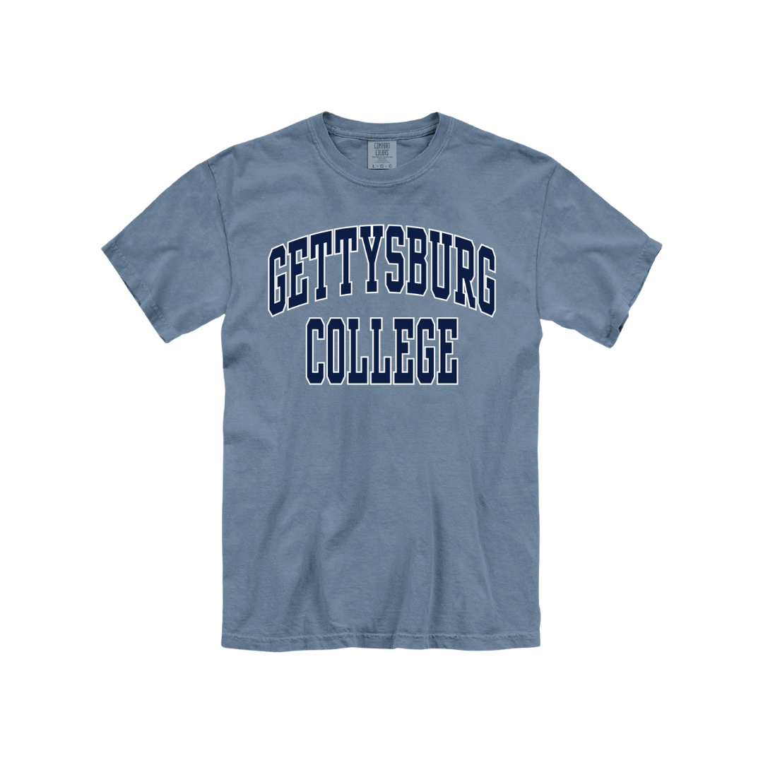 Gettysburg College Comfort Colors Short Sleeve Tee