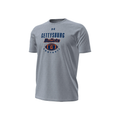 Under Armour Gettysburg Bullets Football Gray Short Sleeve Tee