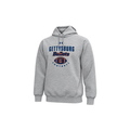 Under Armour Gettysburg Bullets Football Gray Men's Fleece Hoodie