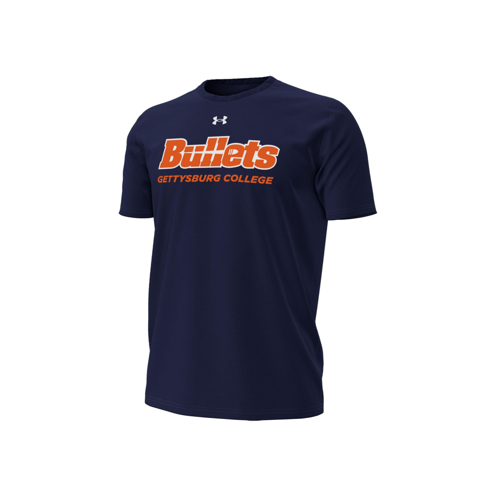 Under Armour Performance Cotton Short Sleeve Tee - Gettysburg College Bullets