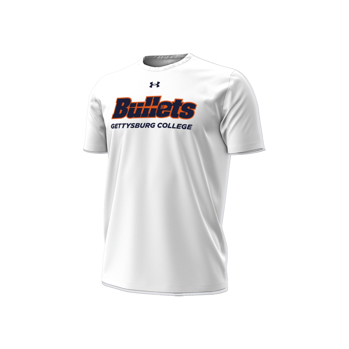 Under Armour Performance Cotton Short Sleeve Tee - Gettysburg College Bullets