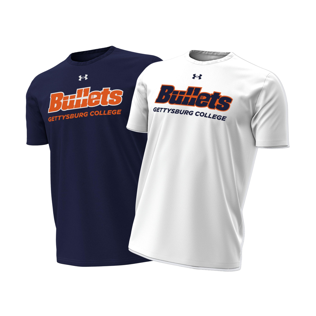Under Armour Performance Cotton Short Sleeve Tee - Gettysburg College Bullets