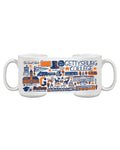 Gettysburg College Julia Gash White 15oz Mug