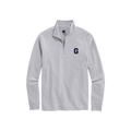 Gettysburg College Vineyard Vines Embroidered Block G Men's Saltwater Granite Gray Quarter Zip