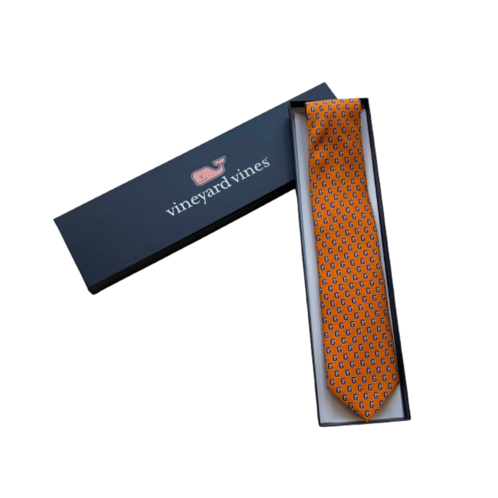 Gettysburg College Block G Vineyard Vines Silk Tie