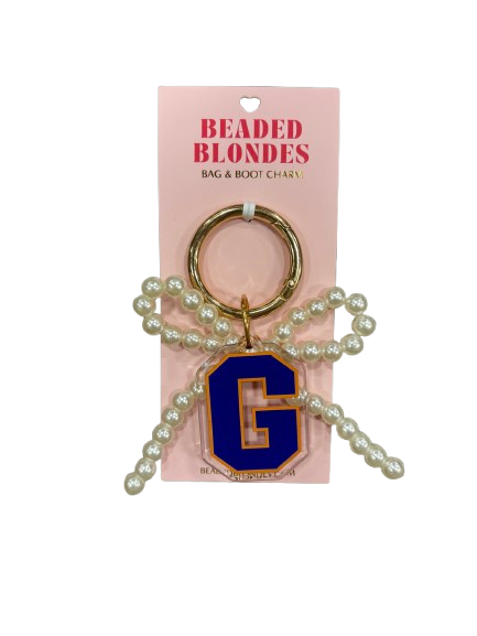 Gettysburg College Block G Bag & Boot Charm