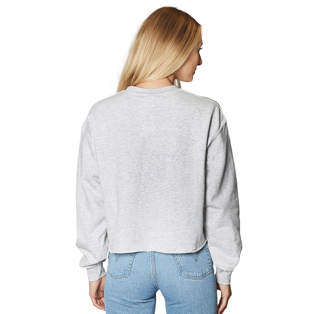 Gettysburg College G 1832 Women's Embroidered Cropped Crewneck Sweatshirt