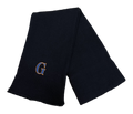 Gettysburg College Navy Frosty Solid Knit Scarf