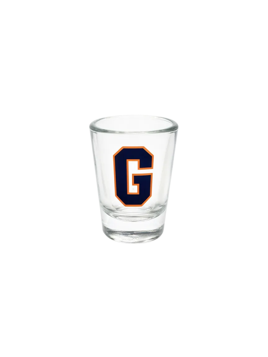 Gettysburg College 2oz Logo Shot Glass